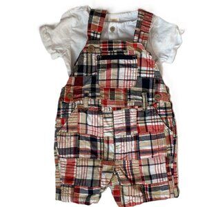 🦀3/$15 Outfit Bundle | Overalls Matching Set 6-12M